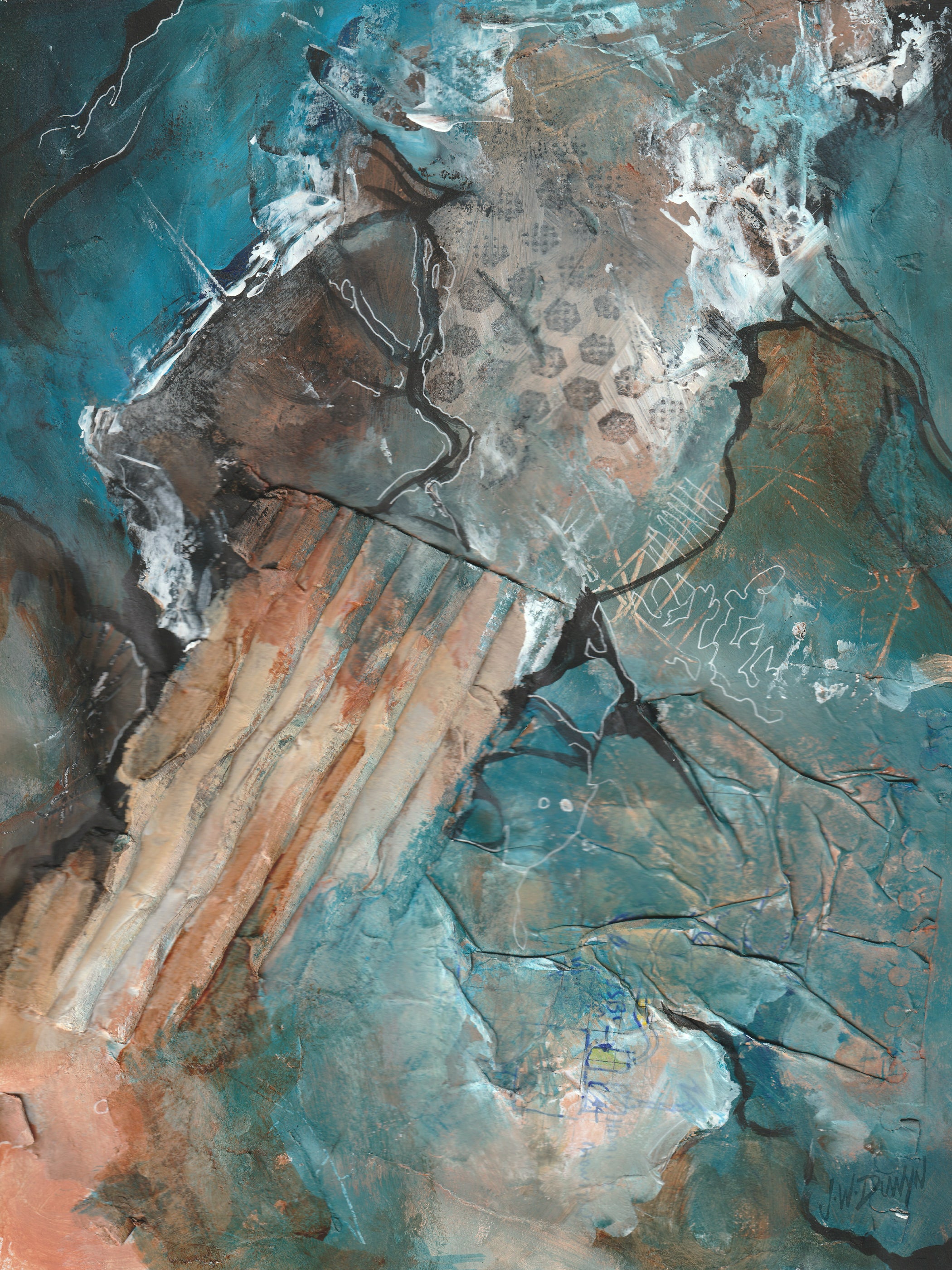 Abstraction No5 (Canvas)-6