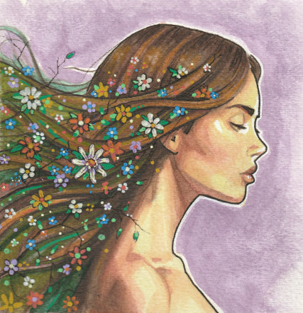 Goddess of Nature: Tranquility Flourishes-2