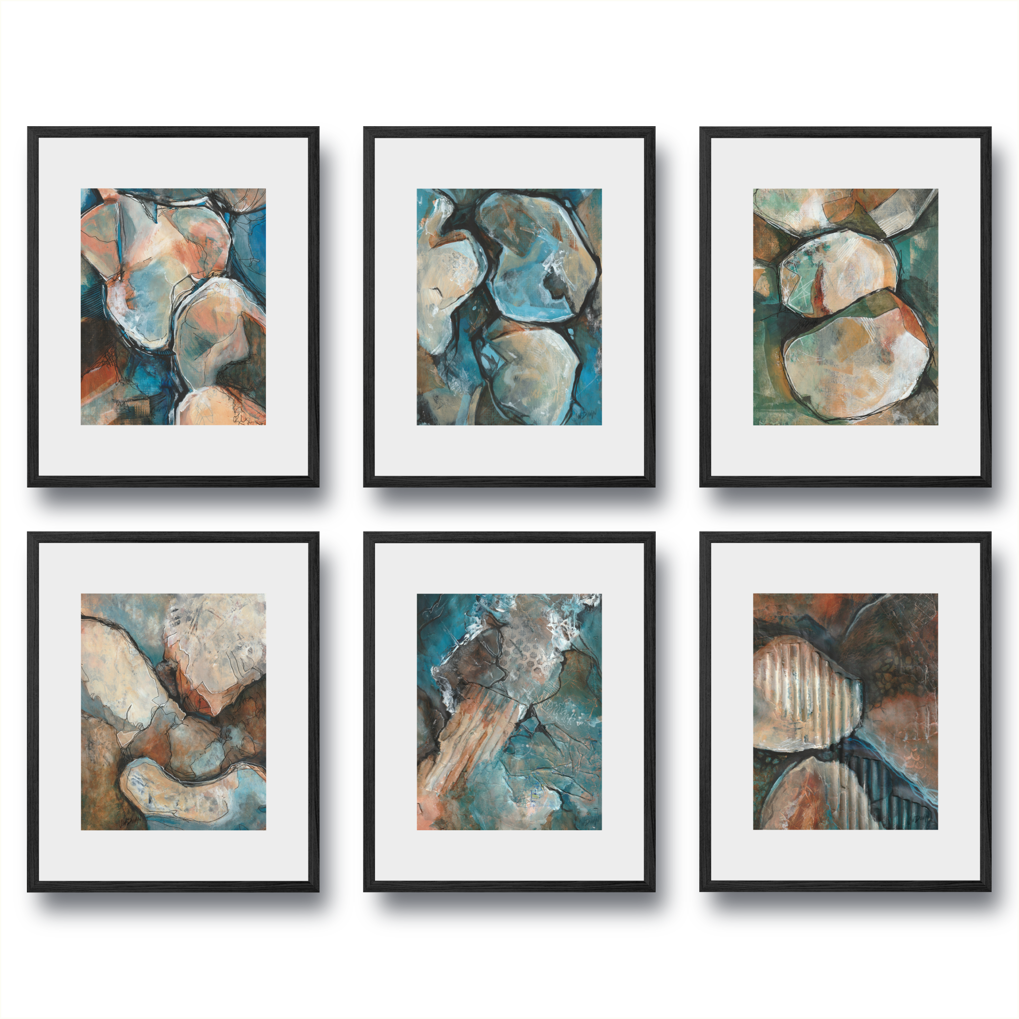 Abstract Collection (six print set)