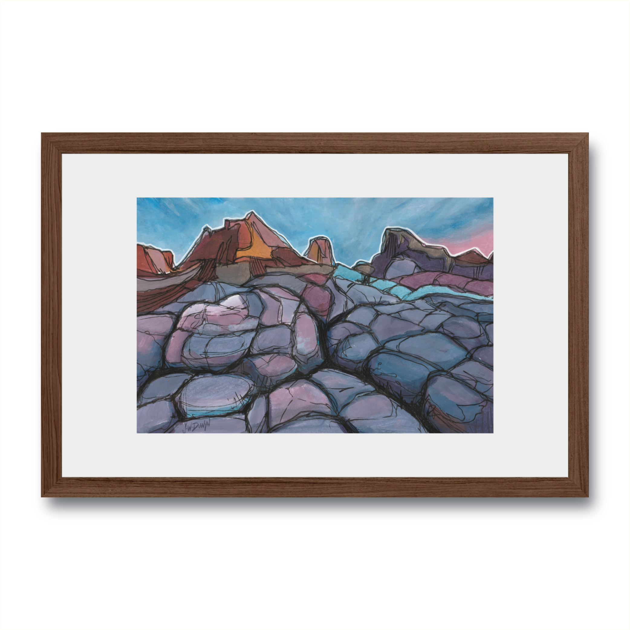 Landscapes: Fissures and Foothills