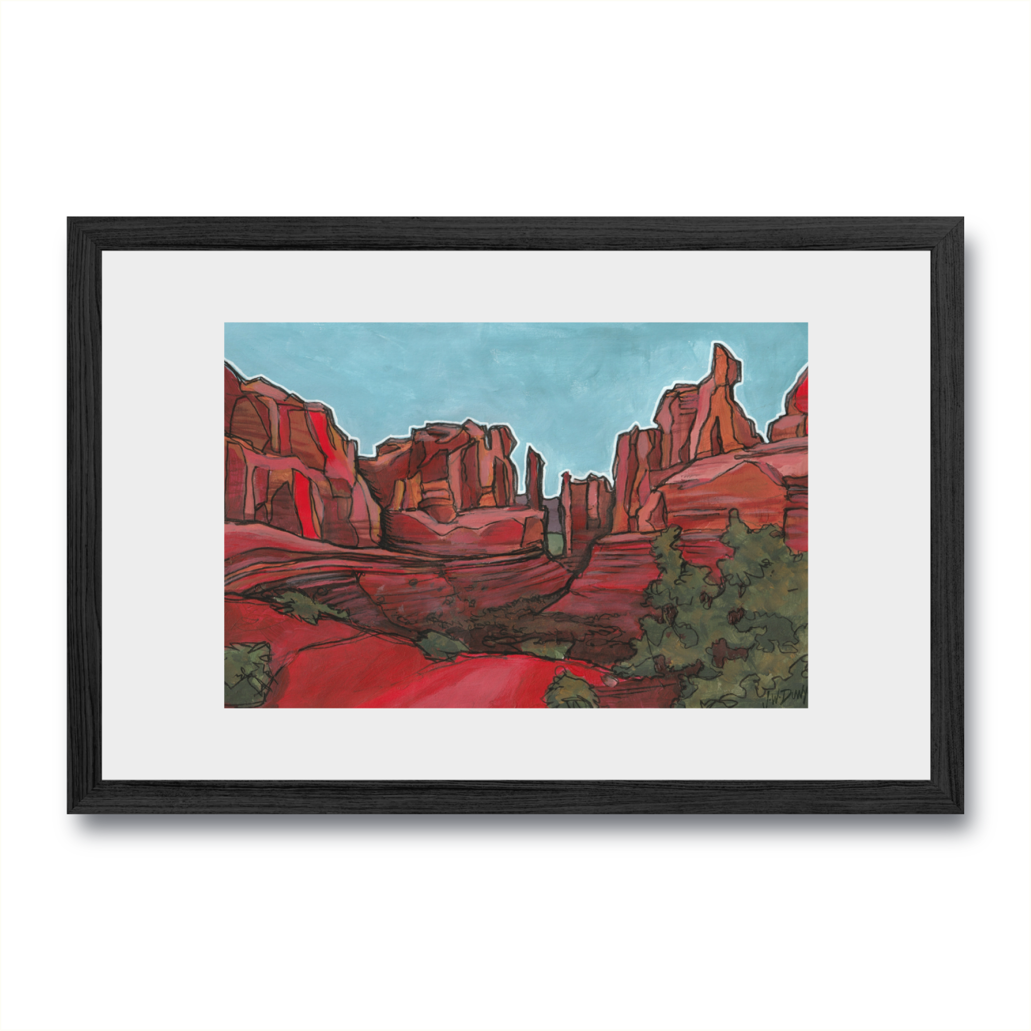 Landscapes: The Red Desert