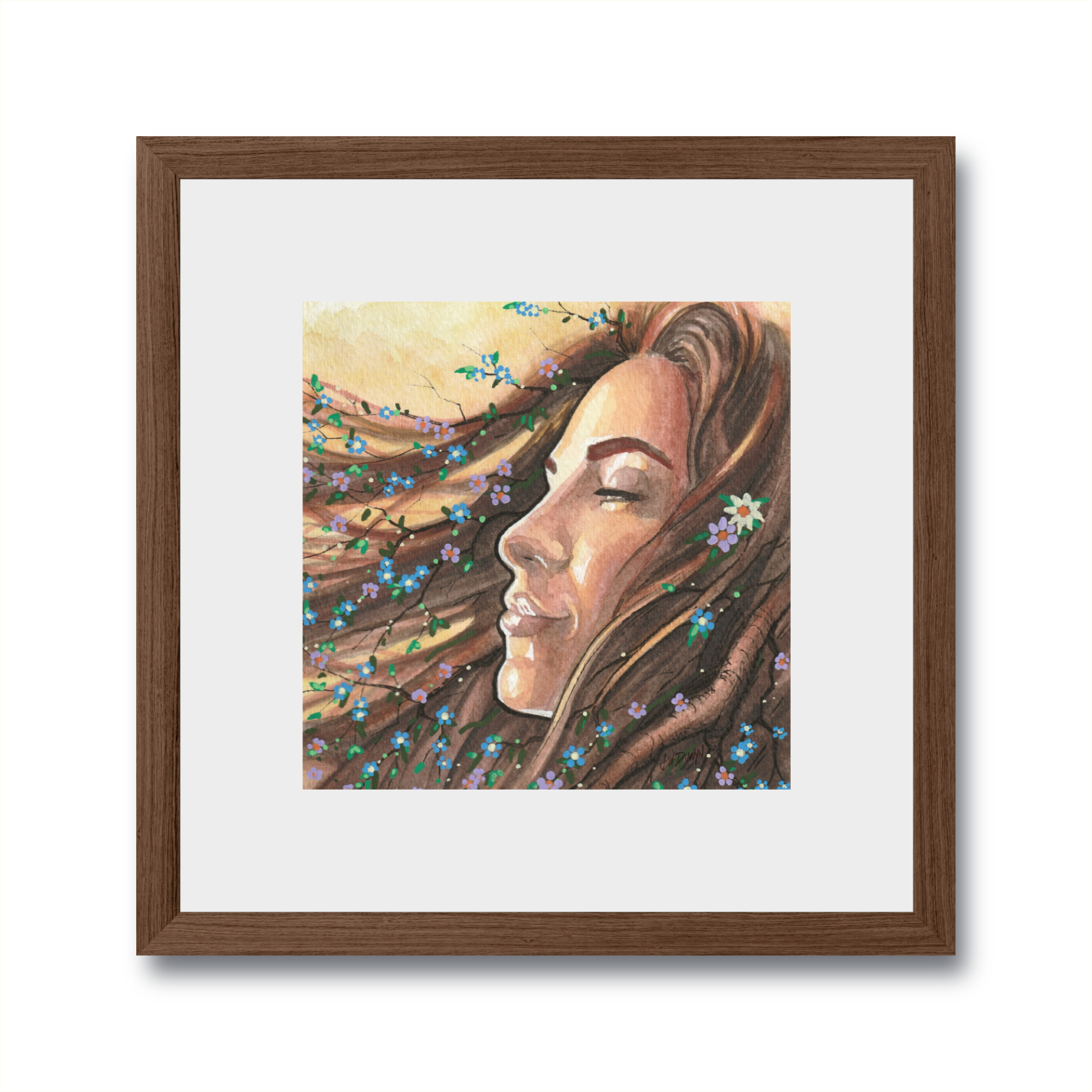 Goddess of Nature: Serenity Blooms