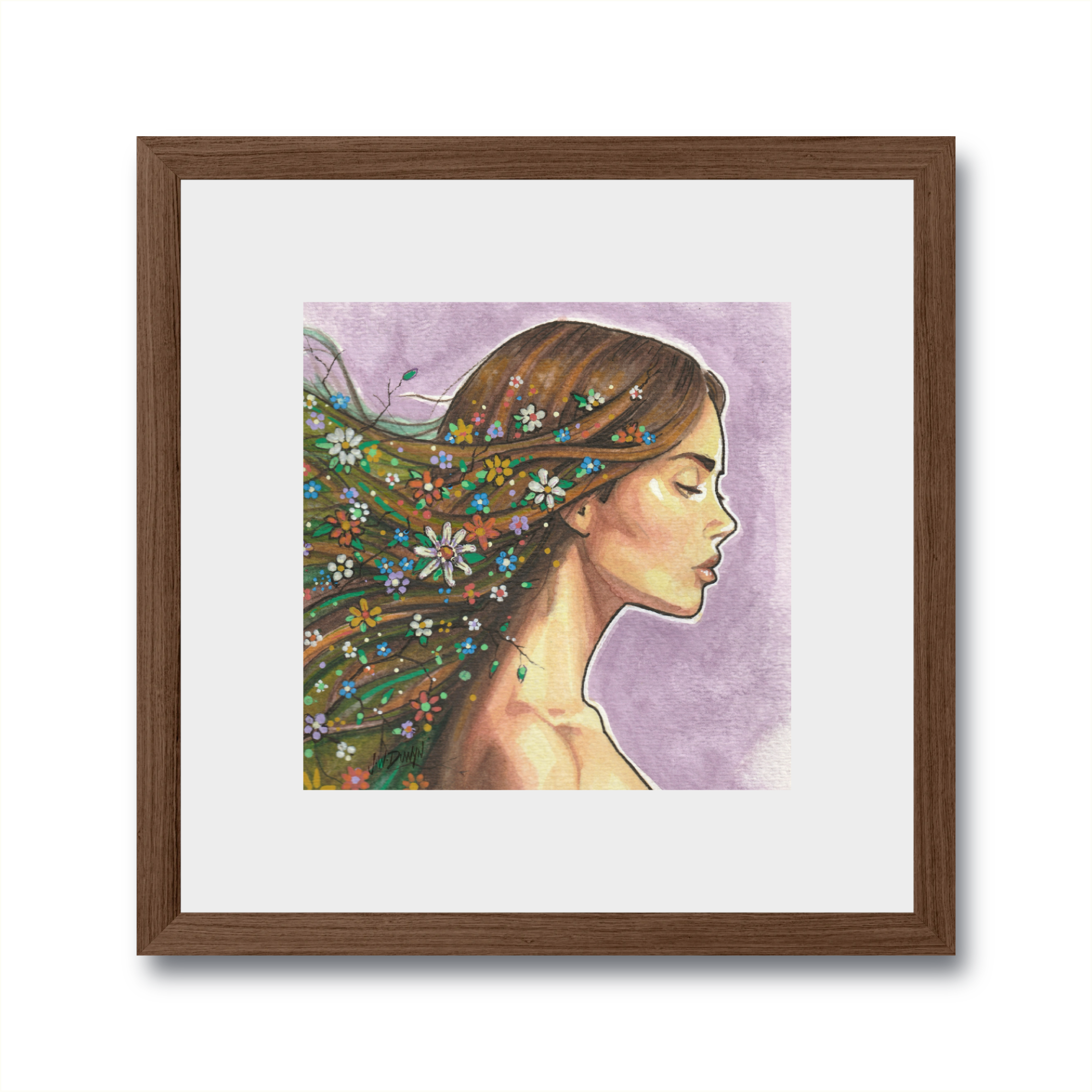 Goddess of Nature: Tranquility Flourishes