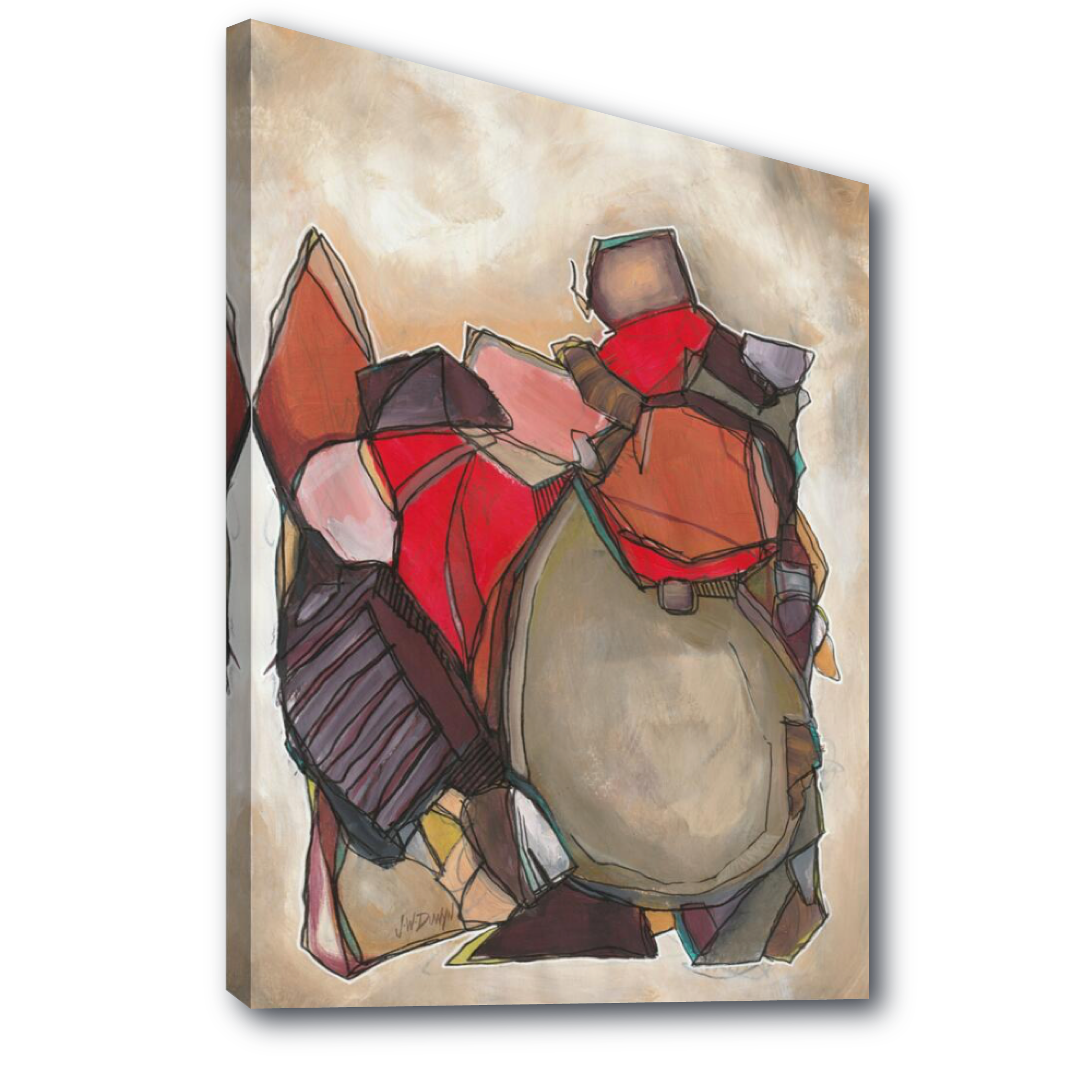 Polylithic No1 (Canvas)