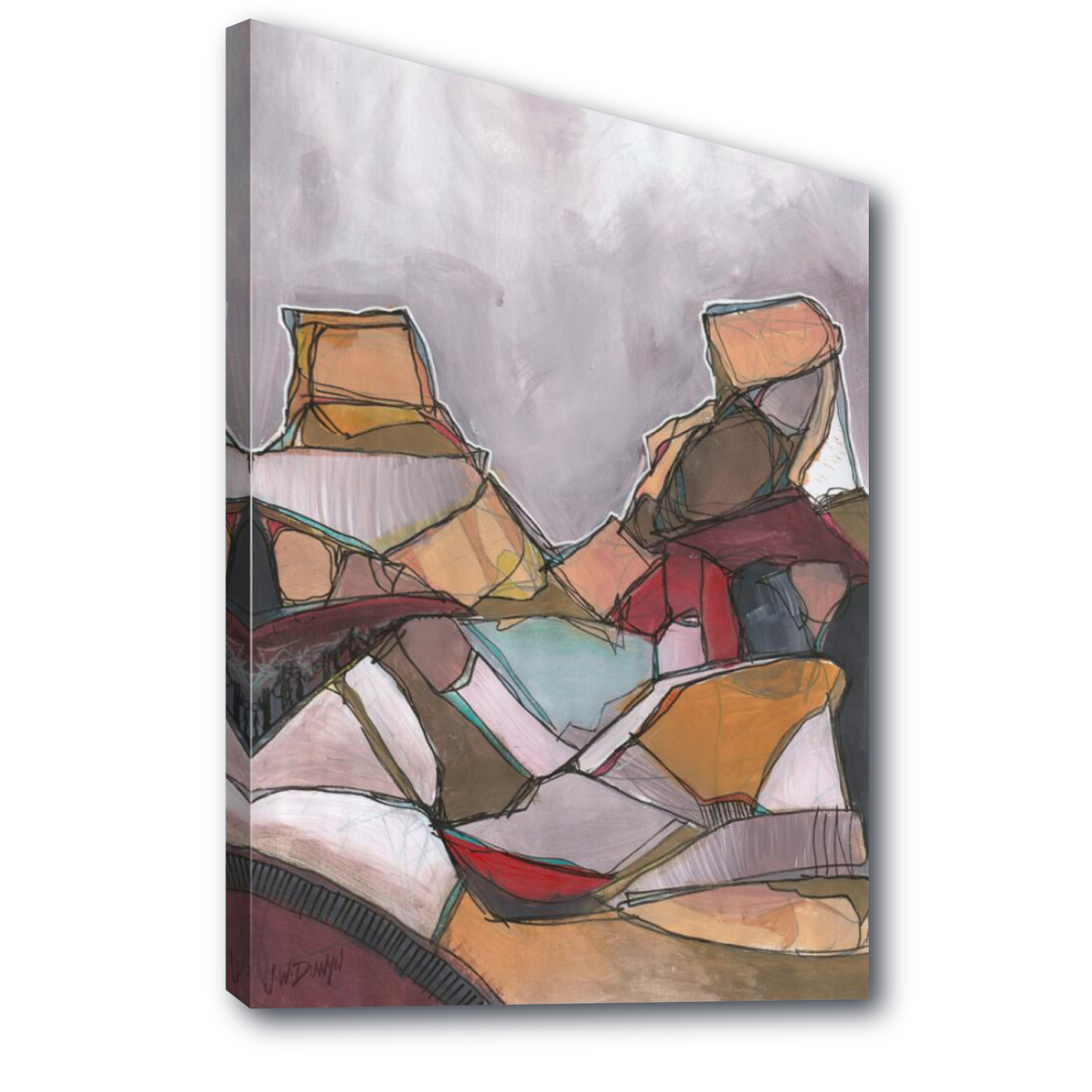 Polylithic No2 (Canvas)