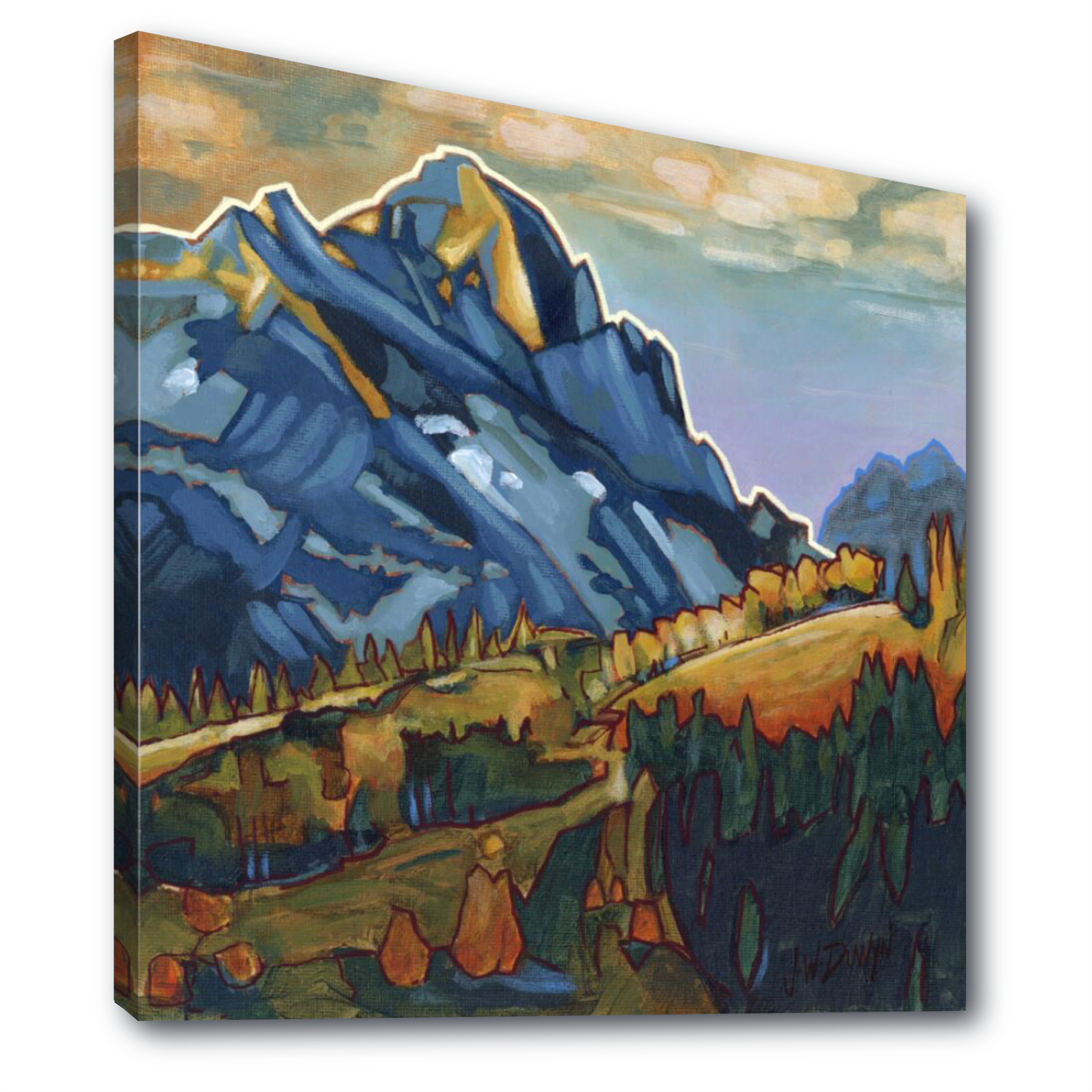 The Rockies No1 (Canvas)