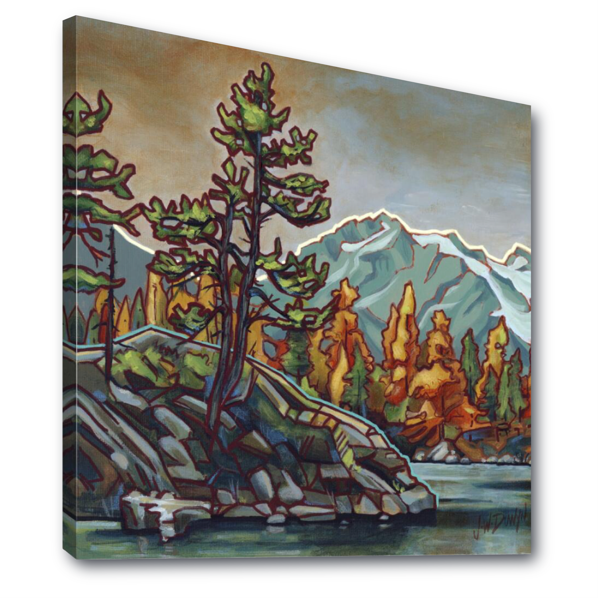 The Rockies No3 (Canvas)