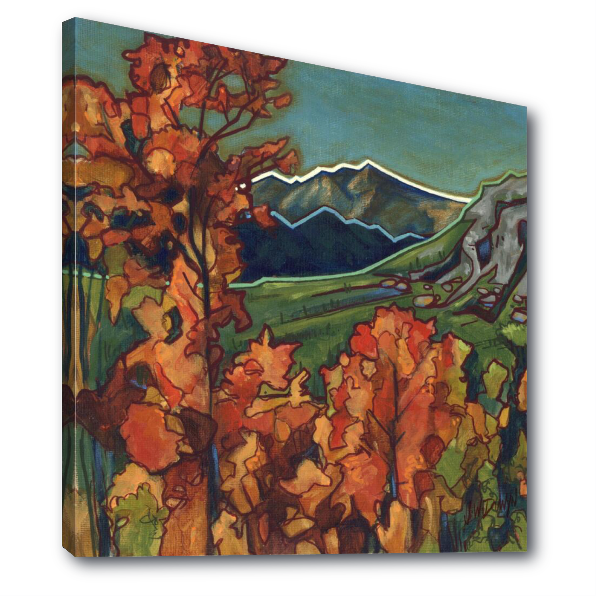 The Rockies No4 (Canvas)
