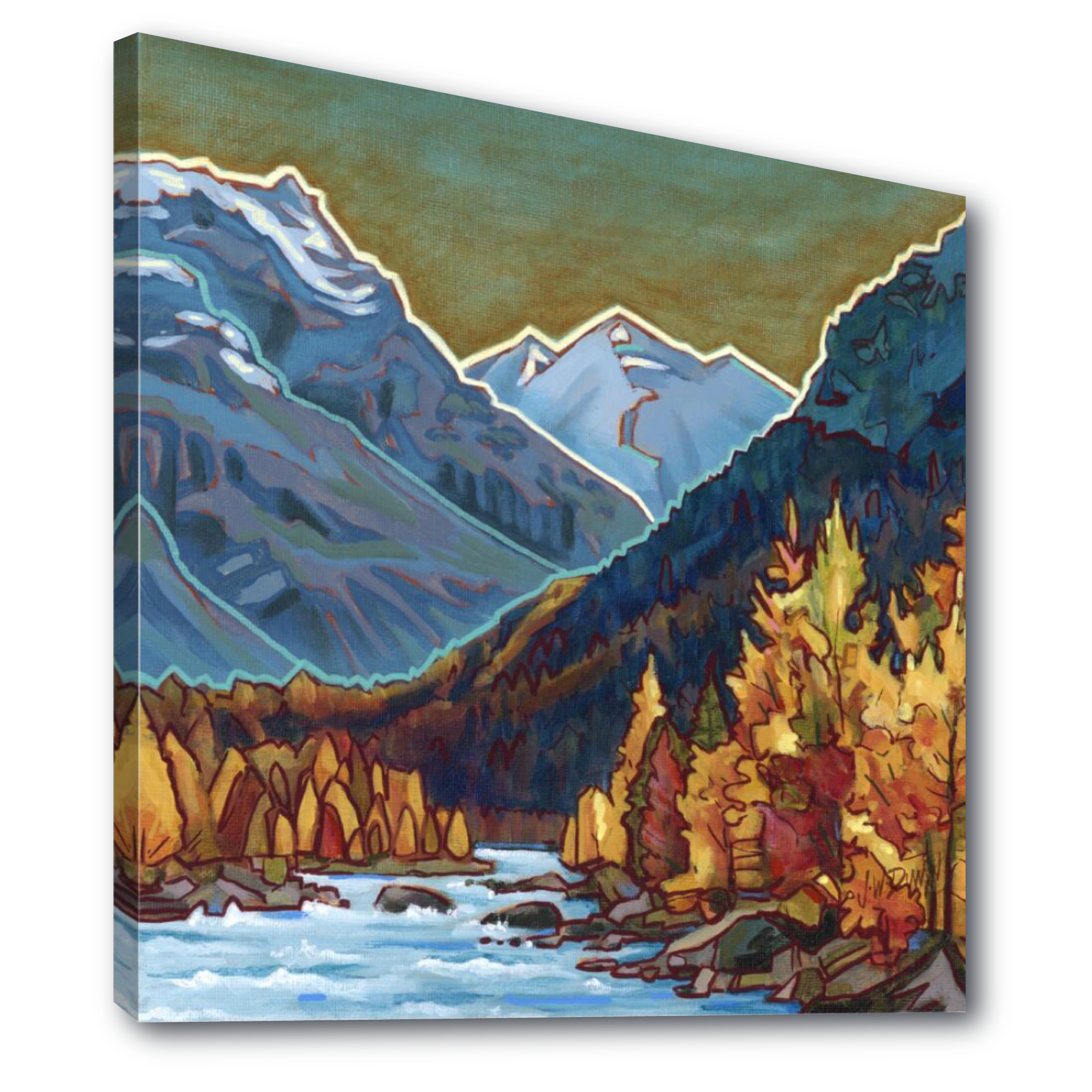 The Rockies No5 (Canvas)