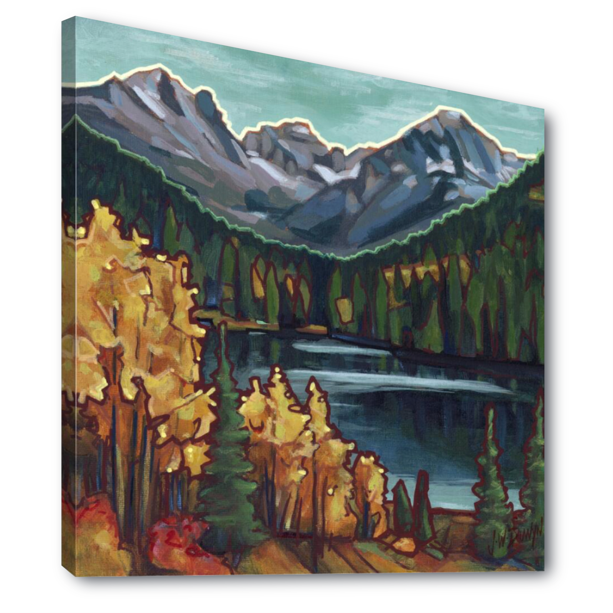 The Rockies No6 (Canvas)