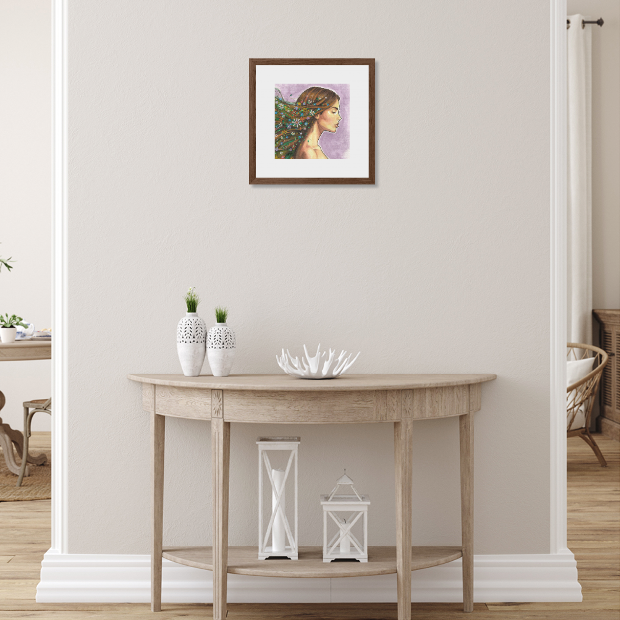 Goddess of Nature: Tranquility Flourishes-3