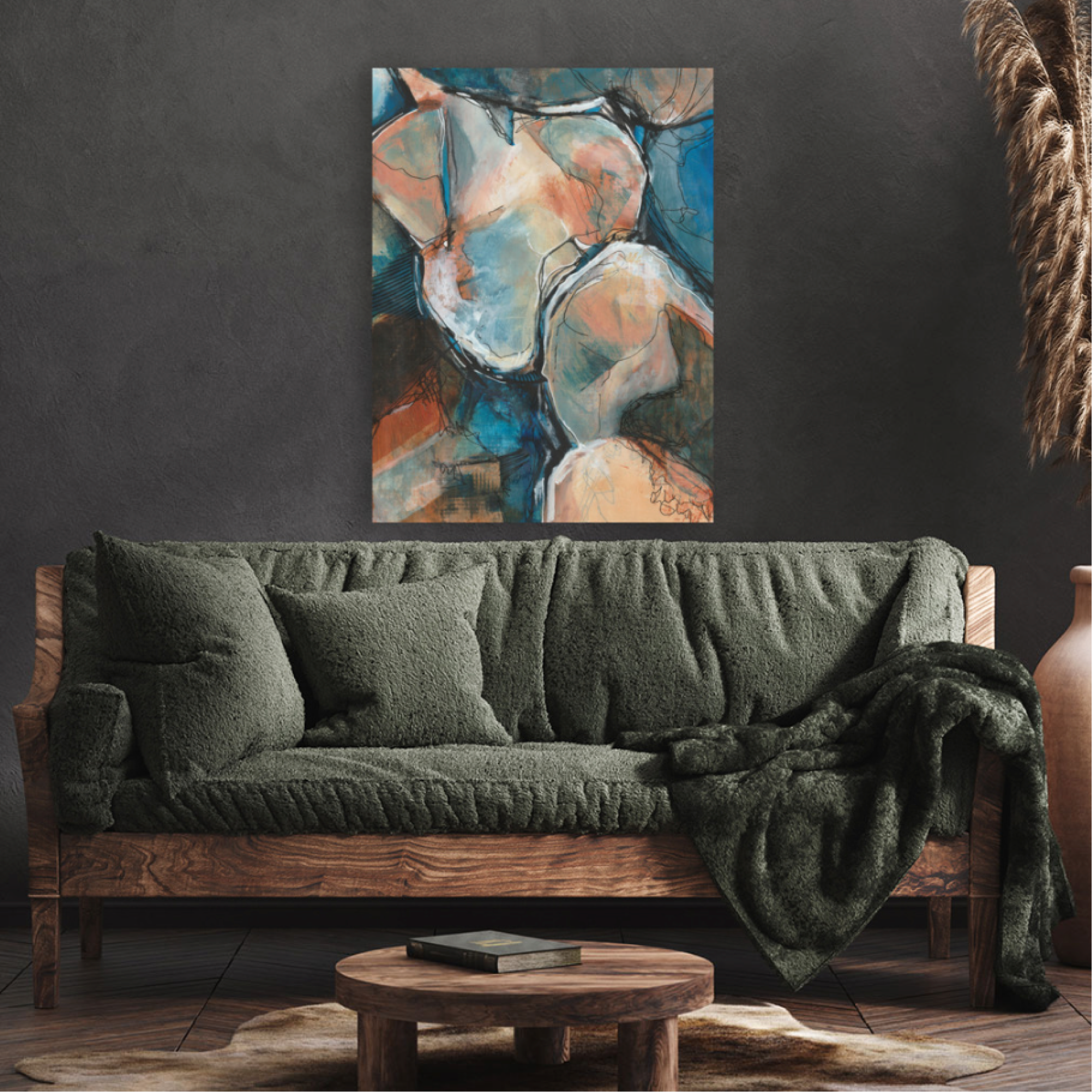 Abstraction No1 (Canvas)-2