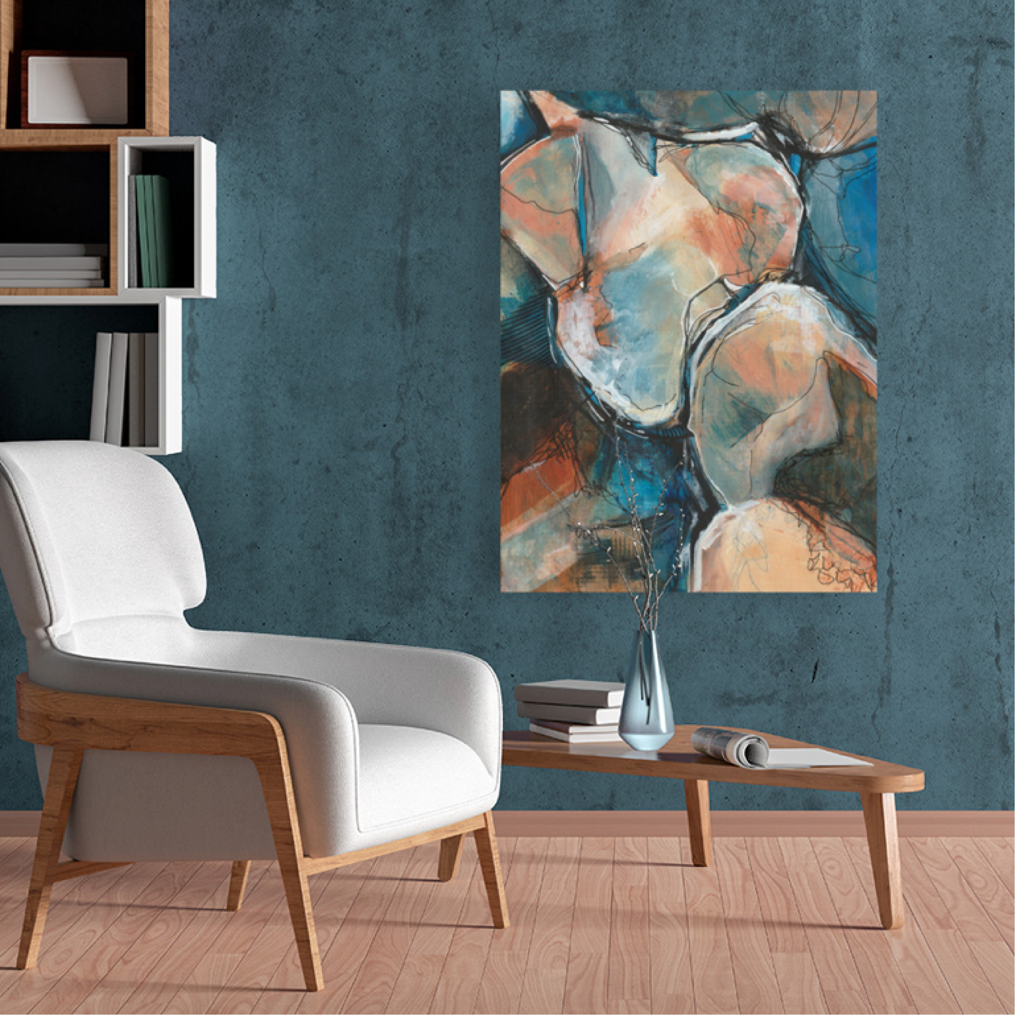 Abstraction No1 (Canvas)-5
