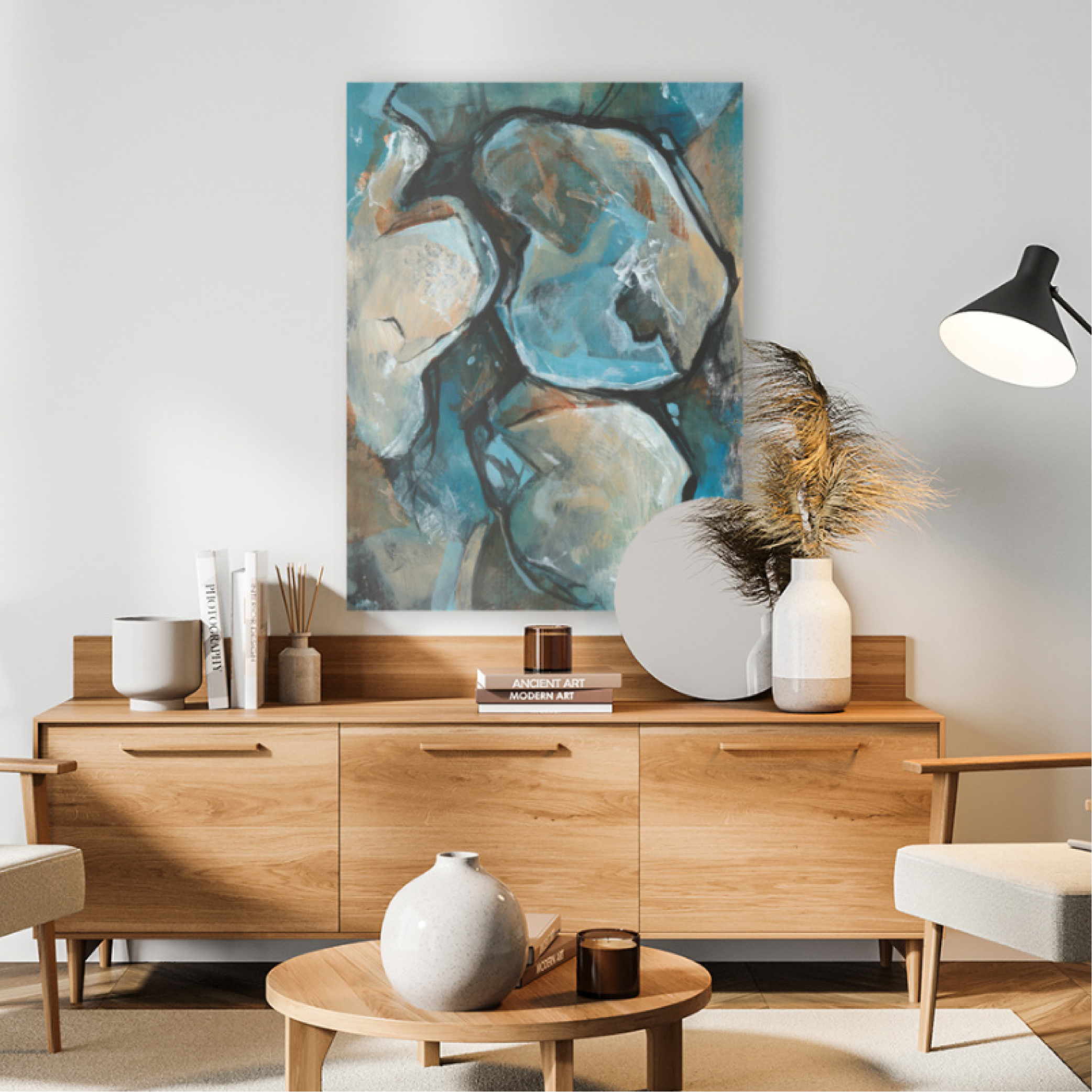 Abstraction No2 (Canvas)-2
