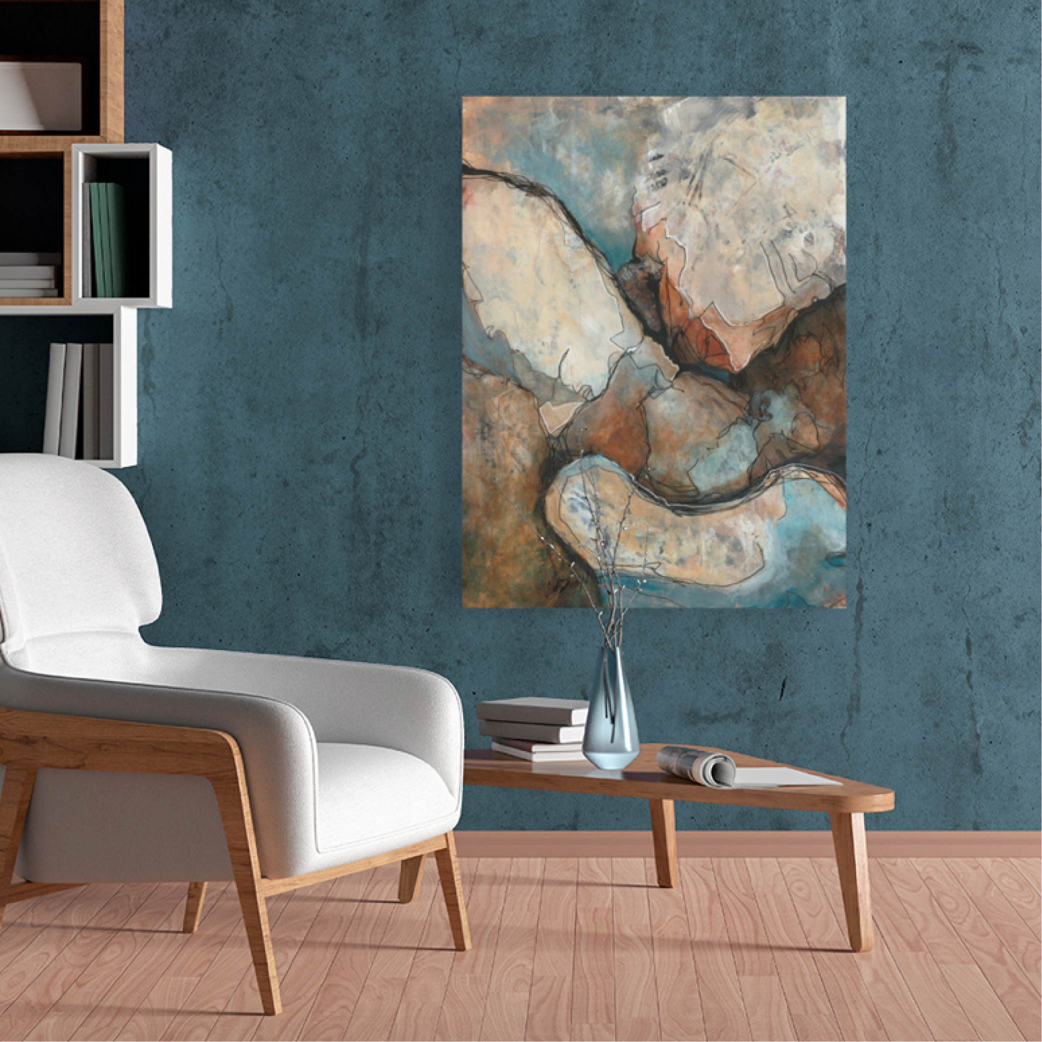 Abstraction No4 (Canvas)-5