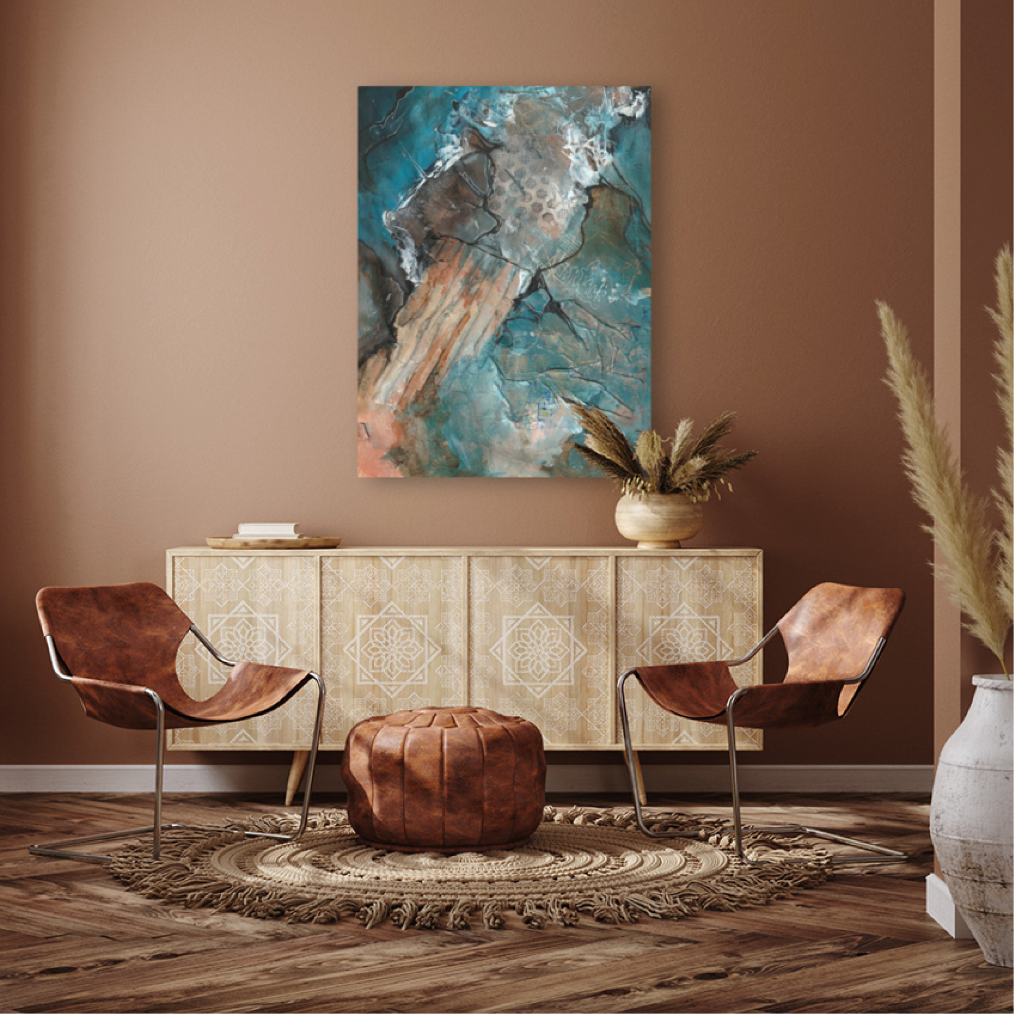 Abstraction No5 (Canvas)-4