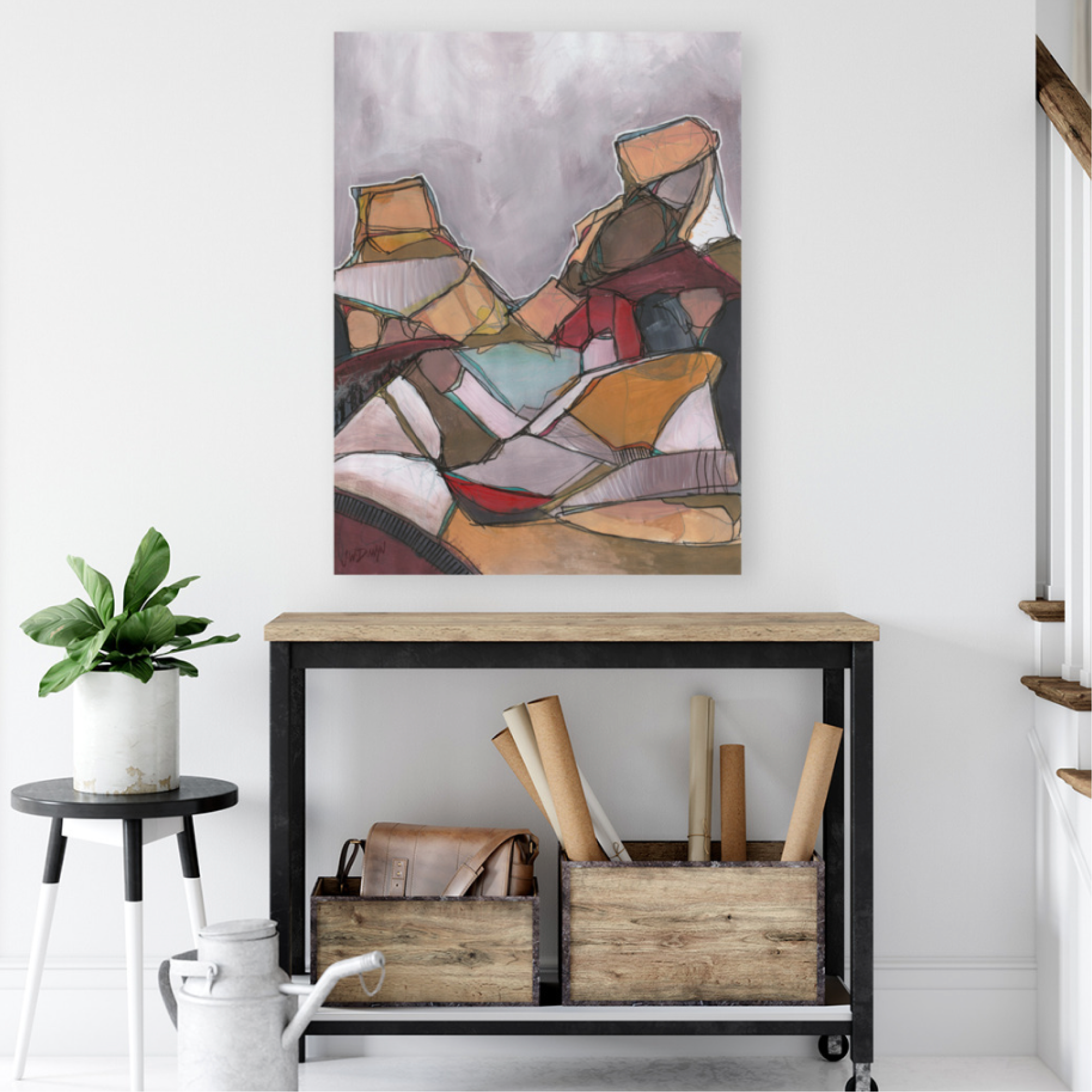 Polylithic No2 (Canvas)-5