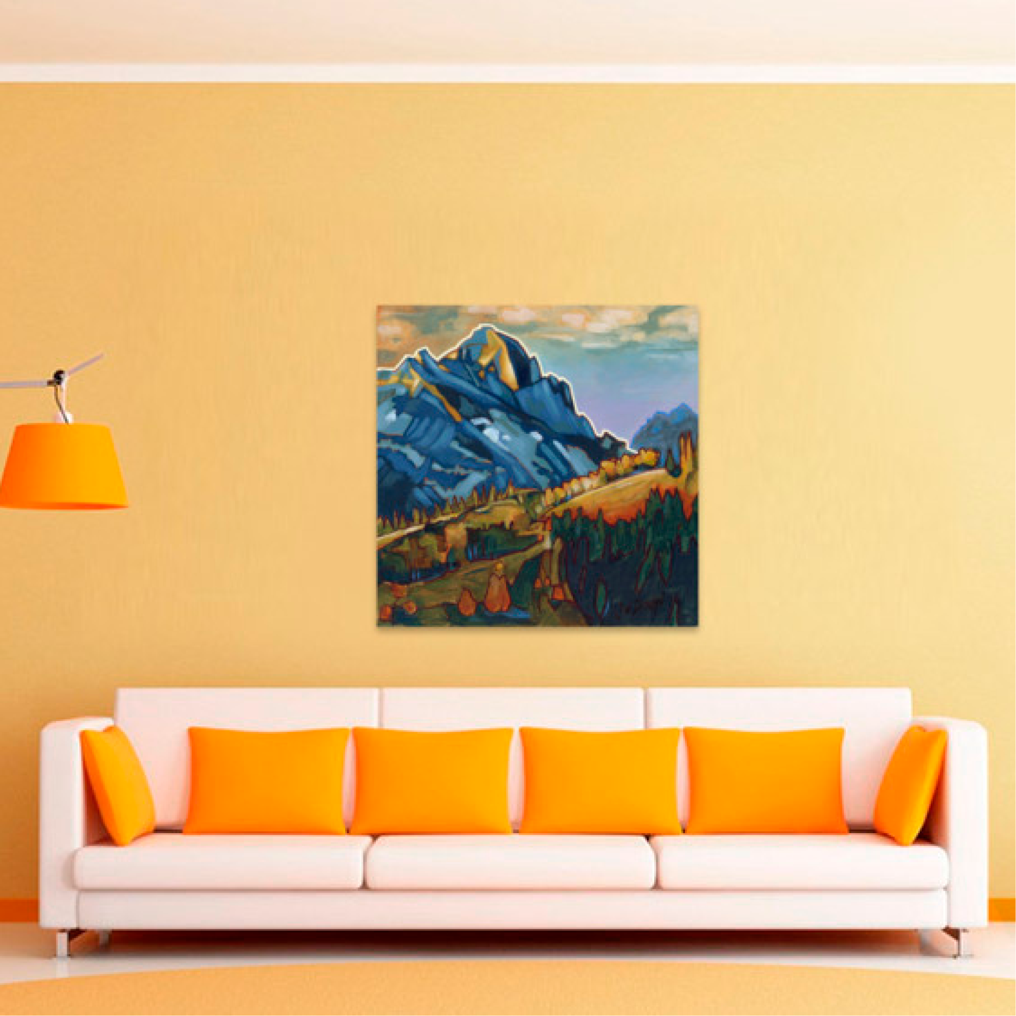 The Rockies No1 (Canvas)-5