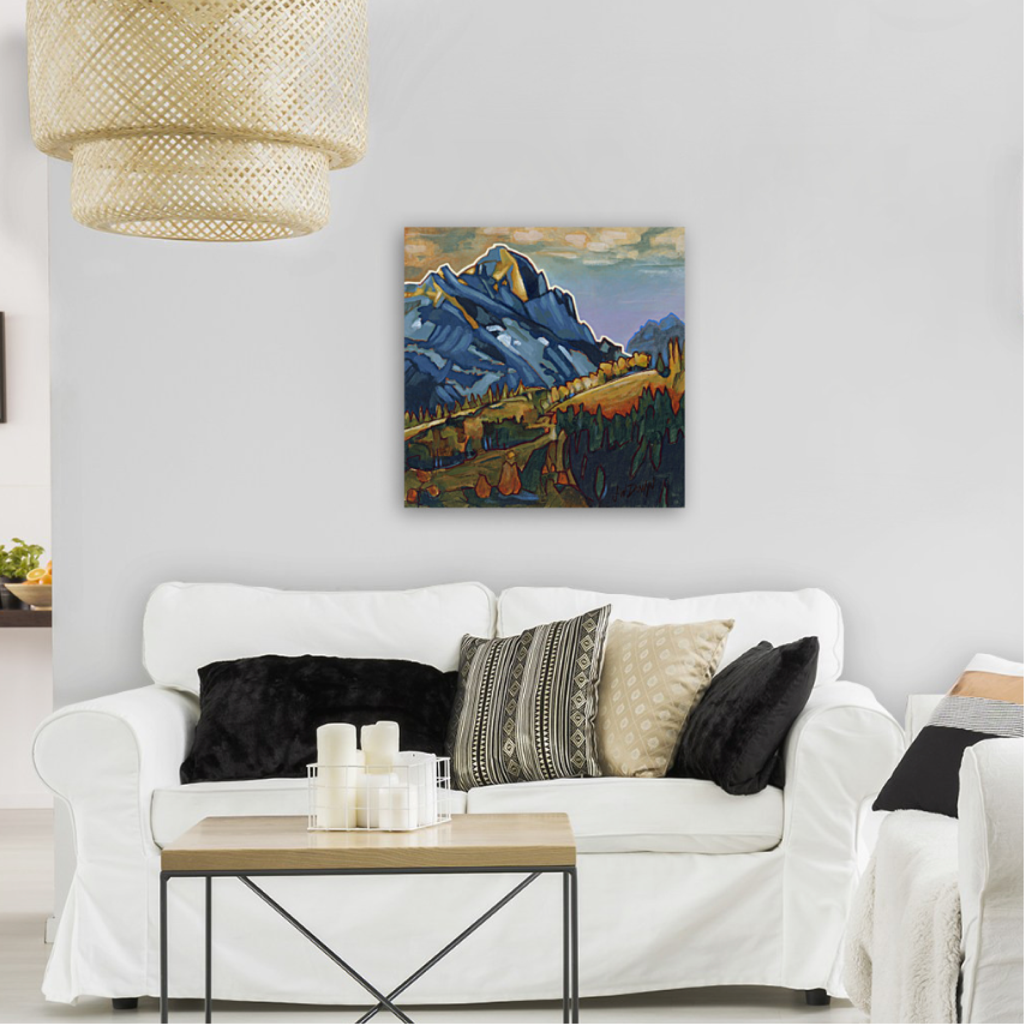 The Rockies No1 (Canvas)-3