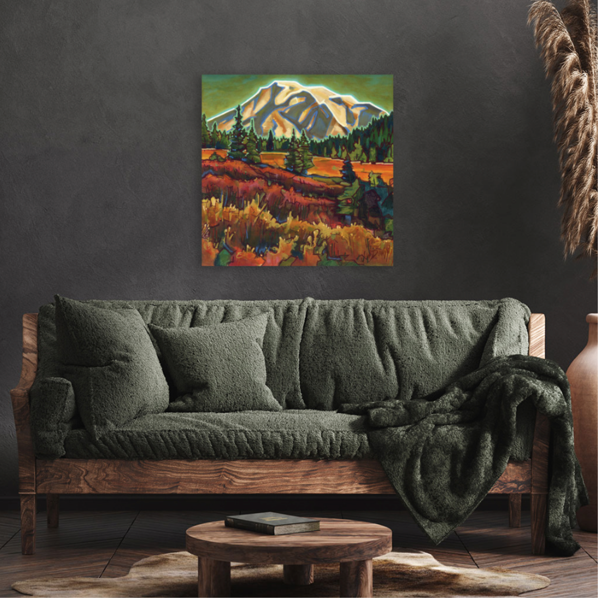 The Rockies No2 (Canvas)-2