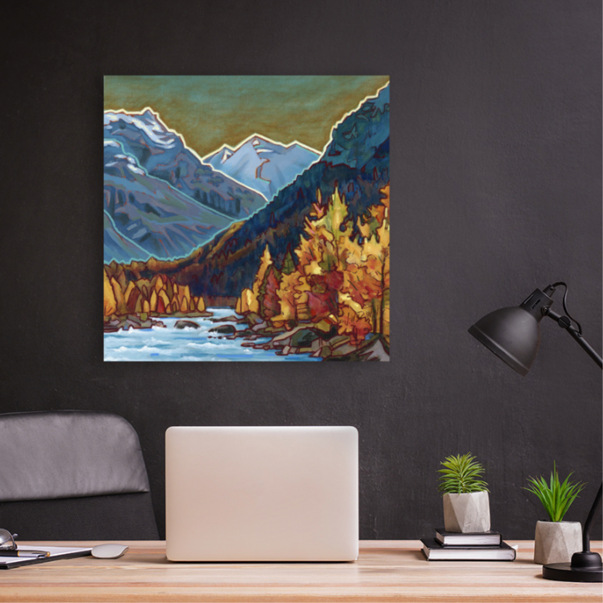 The Rockies No5 (Canvas)-5