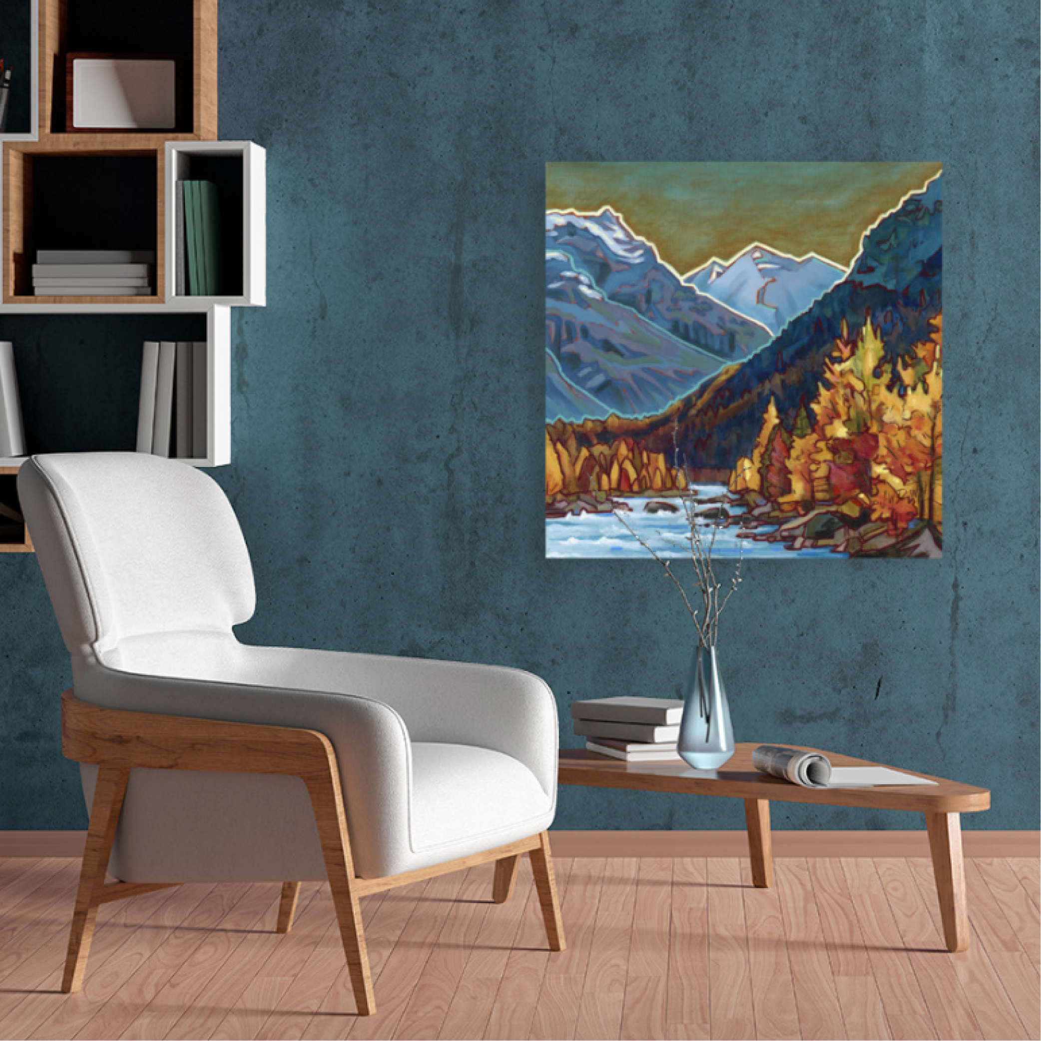 The Rockies No5 (Canvas)-2